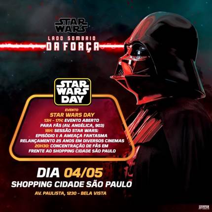 STAR WARS DAY: CONFIRA AÇÕES ESPECIAIS PARA COMEMORAR A DATA NO BRASIL