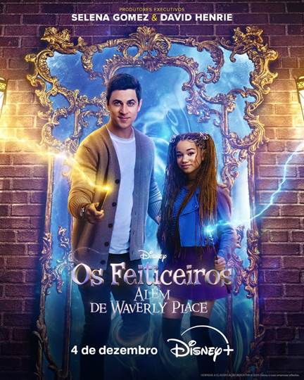 A NOVA SÉRIE OS FEITICEIROS ALÉM DE WAVERLY PLACE ESTREARÁ EM 4 DE DEZEMBRO NO DISNEY+
