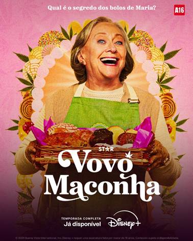 A NOVA SÉRIE DE COMÉDIA VOVÓ MACONHA JÁ ESTÁ DISPONÍVEL NO DISNEY+