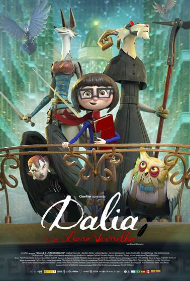 COM SOPHIA VALVERDE E DANTON MELLO NO ELENCO DE VOZ, “DALIA E O LIVRO VERMELHO” CHEGA EM 14 DE NOVEMBRO NO BRASIL; CONFIRA TRAILER E PÔSTER OFICIAL