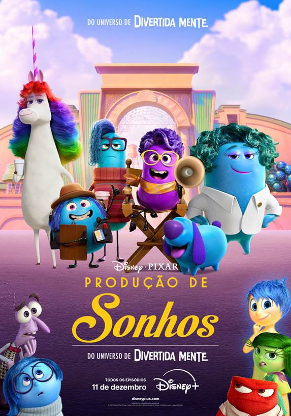 ​JÁ ESTÃO DISPONÍVEIS O TRAILER E O PÔSTER DE PRODUÇÃO DE SONHOS, A PRIMEIRA SÉRIE DA PIXAR ANIMATION STUDIOS
