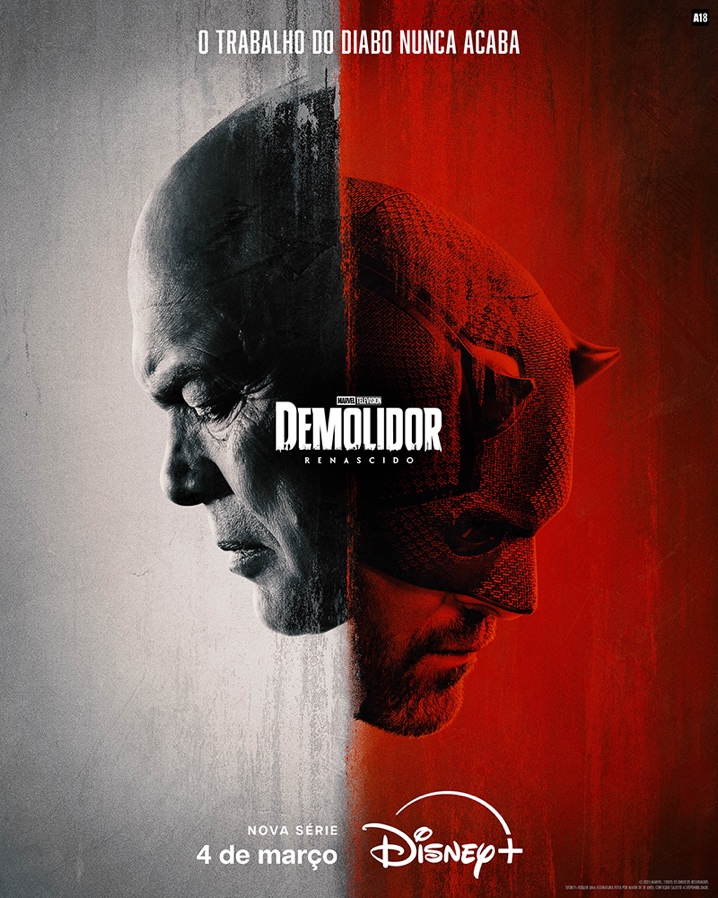 MATT MURDOCK E WILSON SE ENFRENTAM EM DEMOLIDOR: RENASCIDO, NOVA SÉRIE QUE ESTREIA EM 4 DE MARÇO NO DISNEY+
