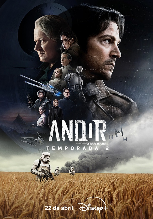DISNEY+ DIVULGA TEASER ESPECIAL E UM NOVO PÔSTER DA 2ª TEMPORADA DE ANDOR, ACLAMADA SÉRIE DA LUCASFILM