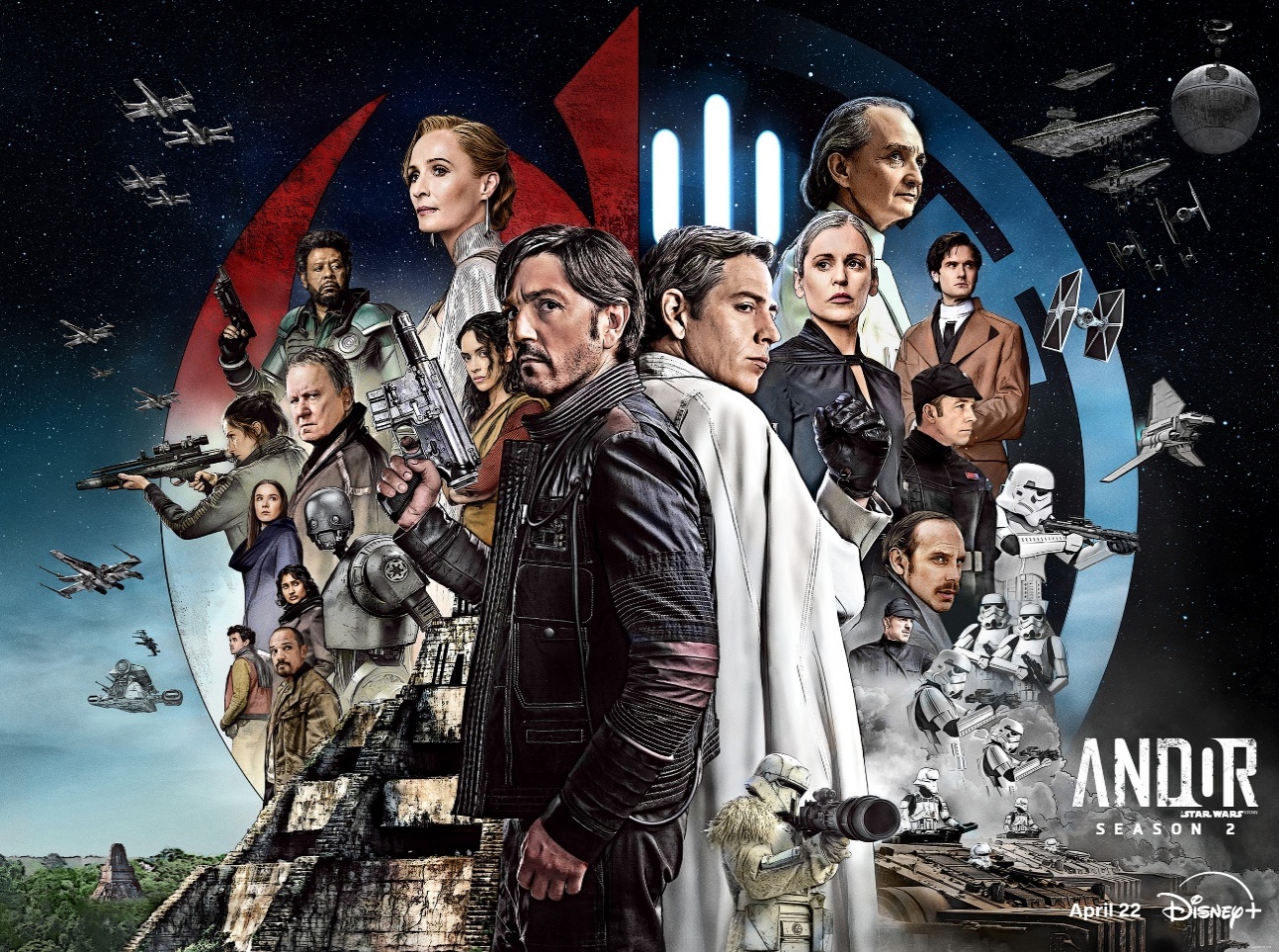 ANDOR NO DISNEY+: ENTENDA ONDE A SÉRIE SE ENCAIXA NA LINHA DO TEMPO DA FRANQUIA STAR WARS