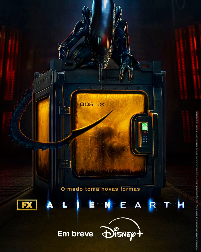 O MEDO ASSUME NOVAS FORMAS COM O NOVO PÔSTER E TEASER DA SÉRIE DE TERROR E FICÇÃO CIENTÍFICA ALIEN: EARTH, DO FX, QUE ESTREARÁ EXCLUSIVAMENTE NO DISNEY+ EM 2025