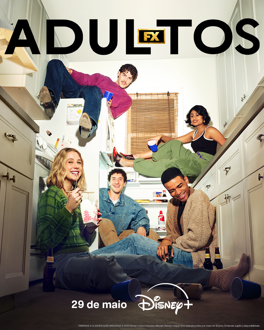 DISNEY+ APRESENTA O TRAILER E PÔSTER DE ADULTOS, NOVA SÉRIE DE COMÉDIA ORIGINAL DO FX