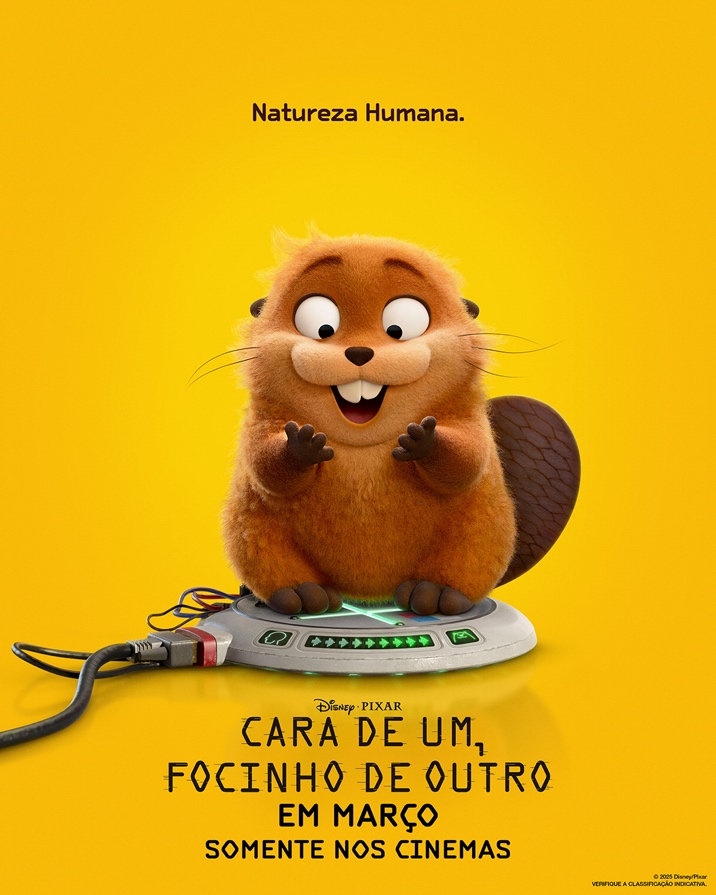 TRAILER, PÔSTER E STILLS DE CARA DE UM, FOCINHO DE OUTRO, DA DISNEY E PIXAR, JÁ ESTÃO DISPONÍVEIS