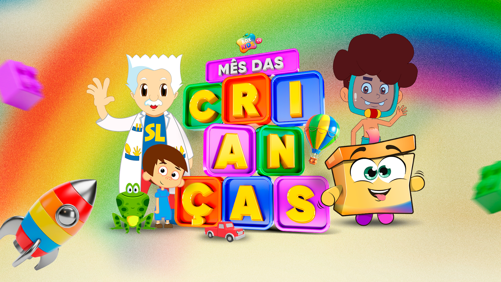 Box Kids TV celebra o Mês das Crianças com maratona especial e estreias exclusivas