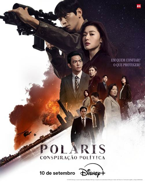 POLARIS: CONSPIRAÇÃO POLÍTICA, NOVO THRILLER COREANO, CHEGA AO DISNEY+ EM 10 DE SETEMBRO