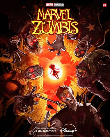 ZUMBIS, NOVA SÉRIE DA MARVEL ANIMATION, JÁ ESTÁ COM TODOS OS EPISÓDIOS DISPONÍVEIS NO DISNEY+