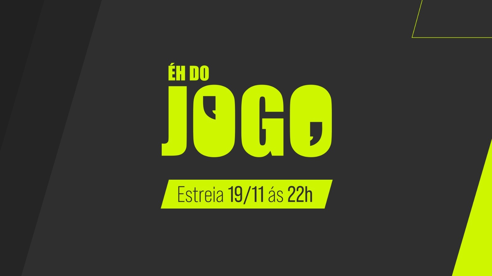 Éh do Jogo estreia no Canal Markket com foco em saúde, bem-estar e performance