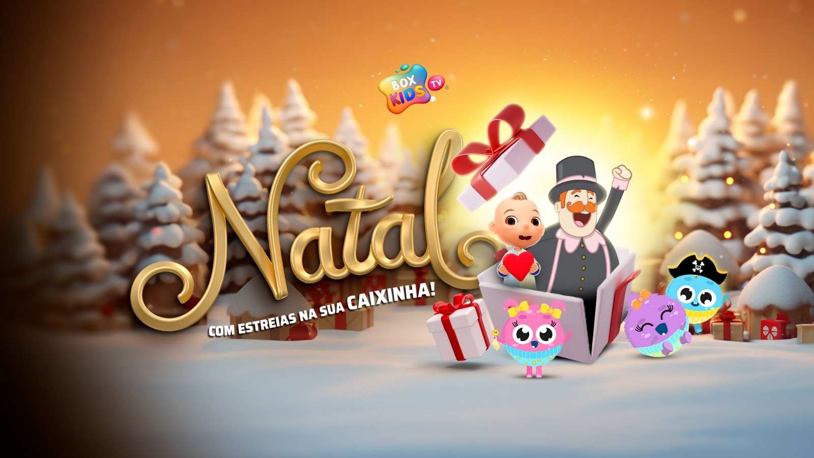 ​Dezembro Mágico no Box Kids TV traz novas aventuras para encantar as férias das crianças