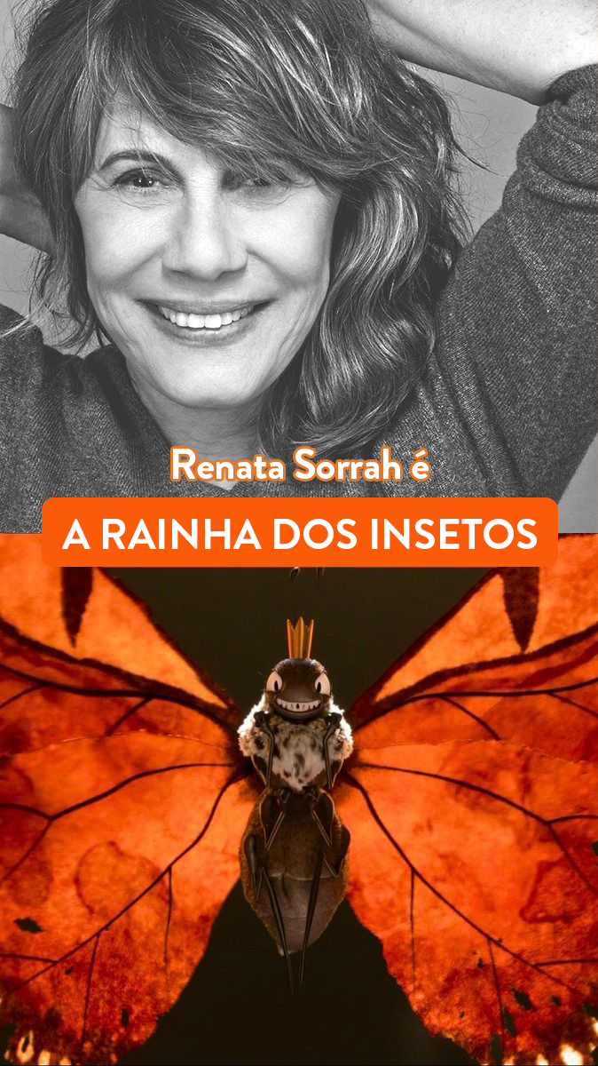 ​RENATA SORRAH ESTREIA COMO DUBLADORA EM CARA DE UM, FOCINHO DE OUTRO, O NOVO FILME DA PIXAR