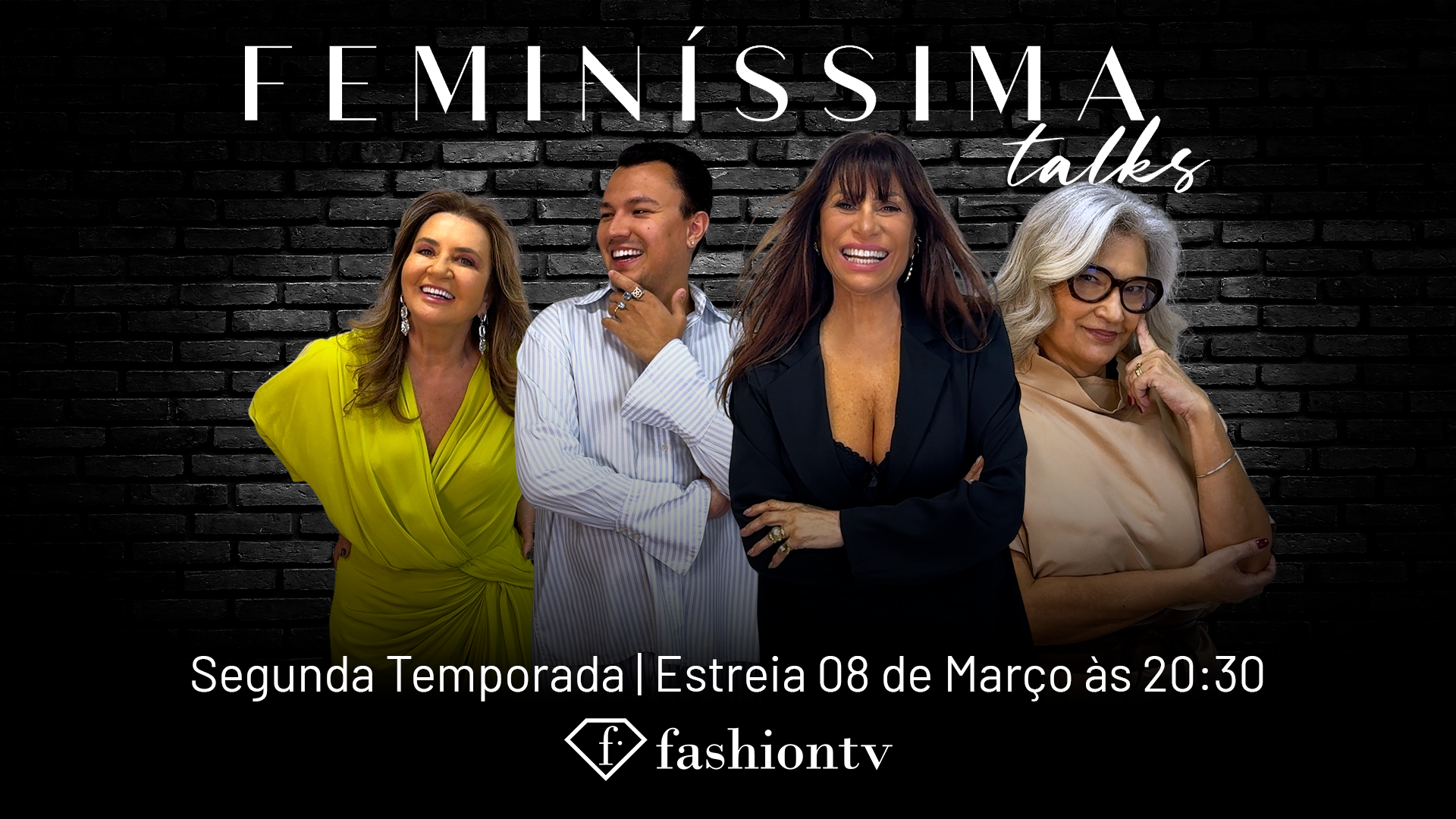 Feminíssima Talks estreia nova temporada no FashionTV com conversas sinceras sobre comportamento e liberdade feminina