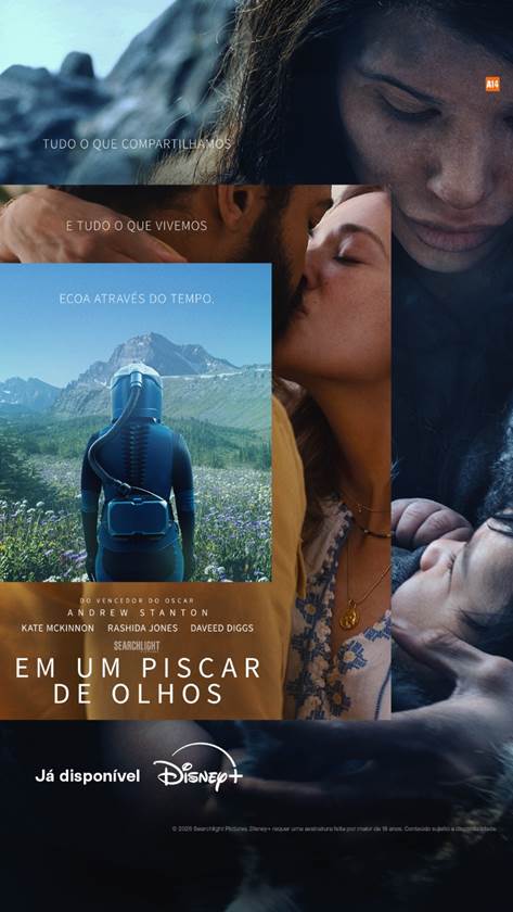 EM UM PISCAR DE OLHOS, DA SEARCHLIGHT PICTURES, JÁ ESTÁ DISPONÍVEL EXCLUSIVAMENTE NO DISNEY+