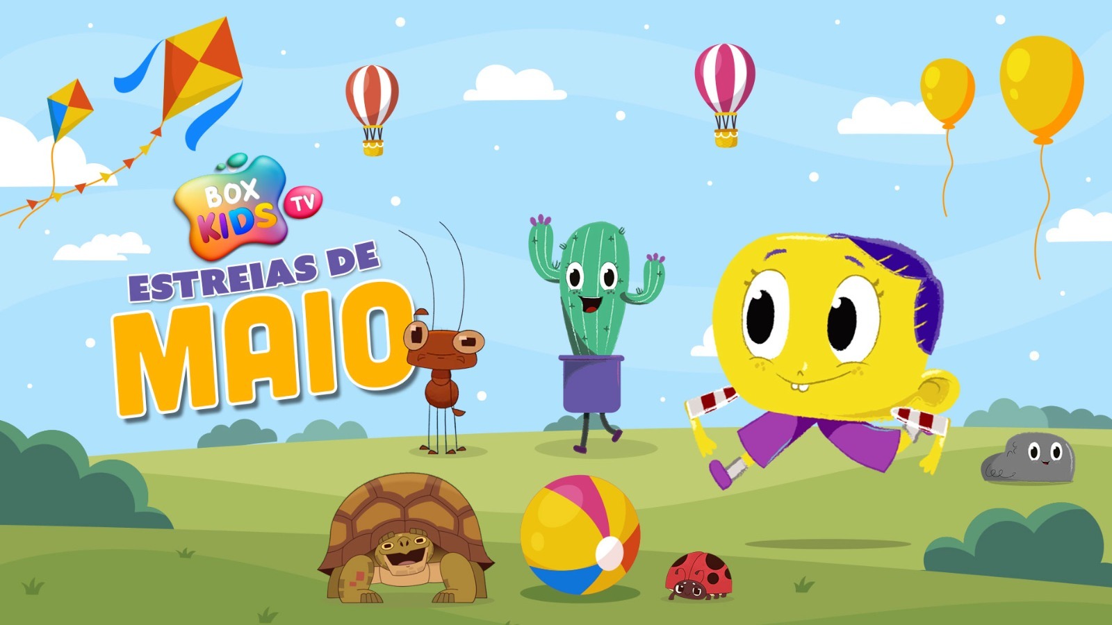 ​Box Kids TV traz experiências de aprendizagem e imaginação com novas estreias infantis em maio