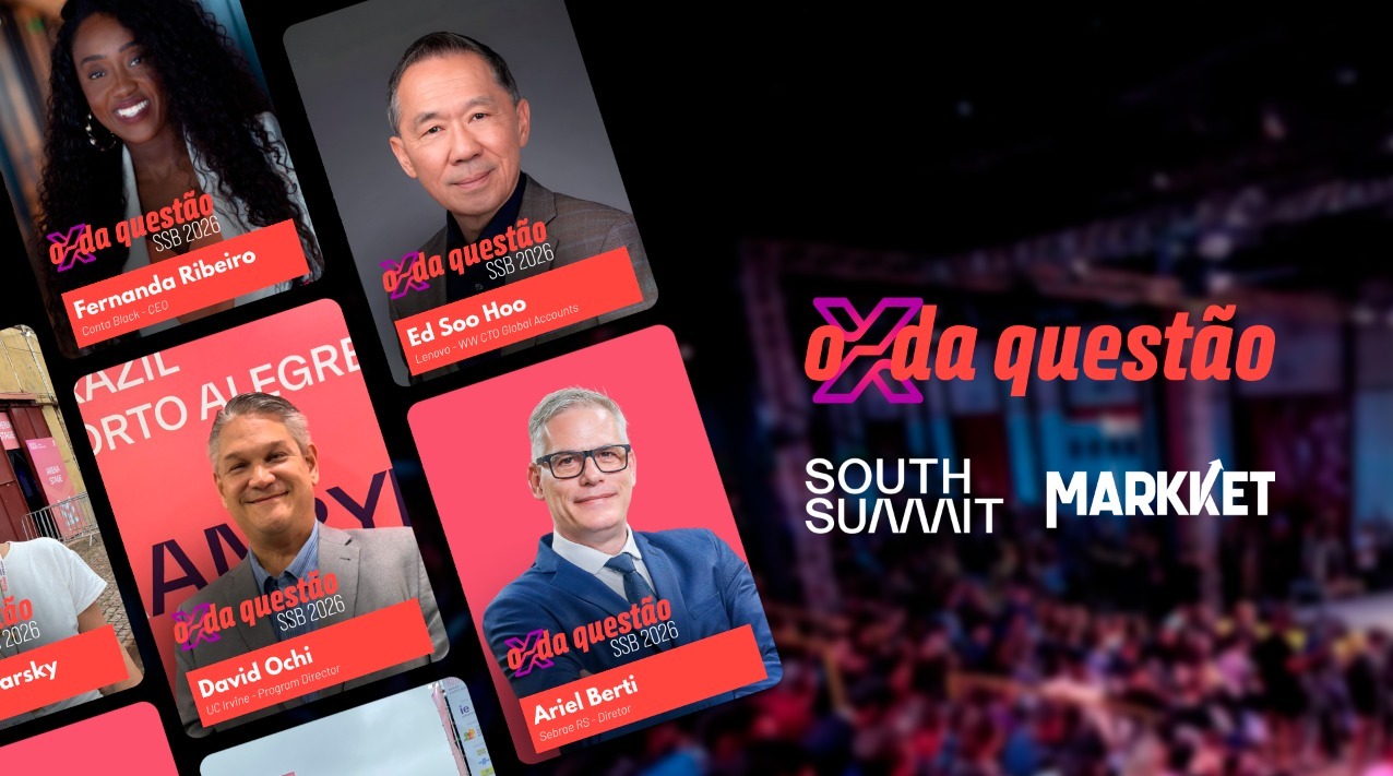 Canal Markket Reinventa Cobertura Digital no South Summit Brazil 2026 com Foco em Insights e Formatos de Alto Impacto