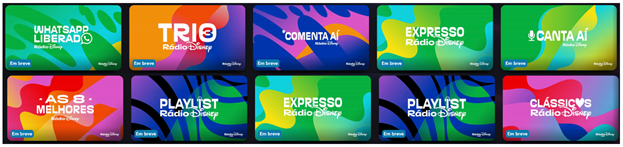 RÁDIO DISNEY CHEGA AO DISNEY+ E AMPLIA SEU ALCANCE PARA ASSINANTES EM TODO O BRASIL