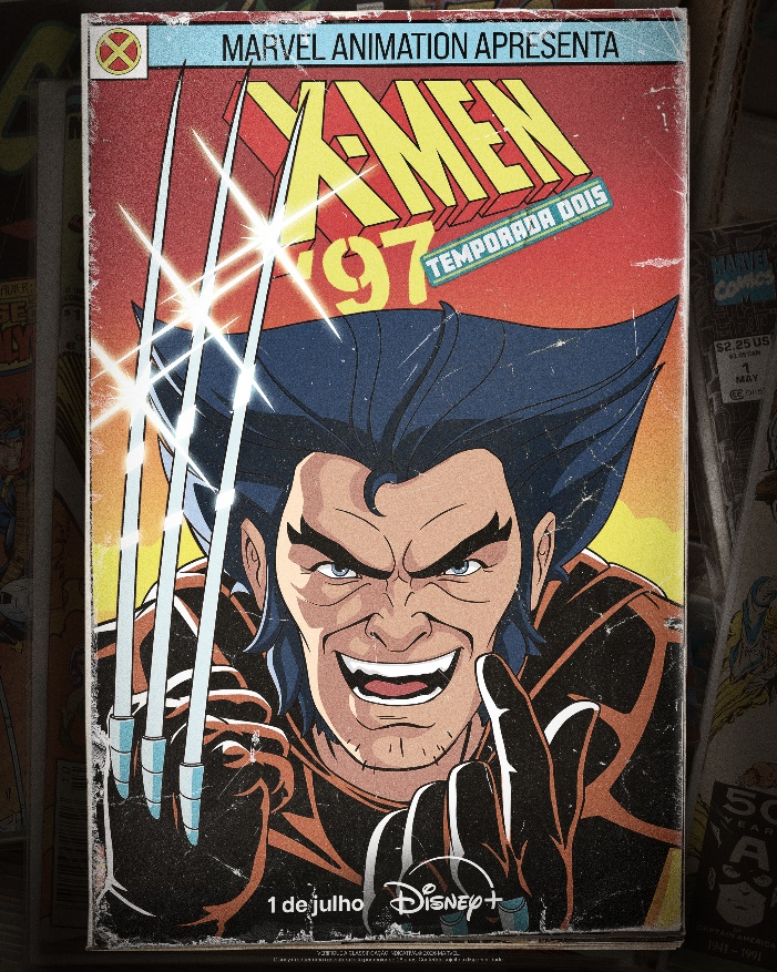 X-MEN ’97 DA MARVEL ANIMATION, RETORNA AO DISNEY+ COM SUA SEGUNDA TEMPORADA EM 1º DE JULHO