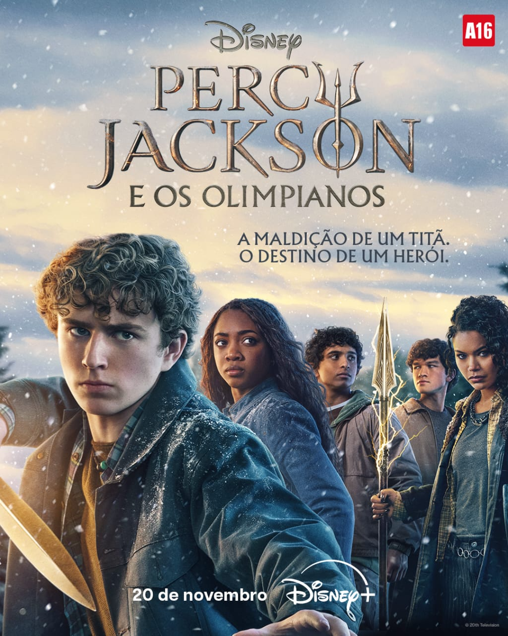 A TERCEIRA TEMPORADA DE PERCY JACKSON E OS OLIMPIANOS ESTREIA EM 20 DE NOVEMBRO NO DISNEY+