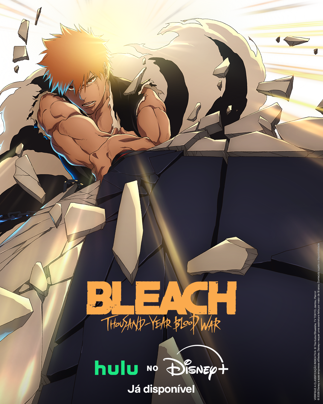 BLEACH: THOUSAND-YEAR BLOOD WAR PARTE FINAL DO ANIME JÁ ESTÁ DISPONÍVEL NO DISNEY+
